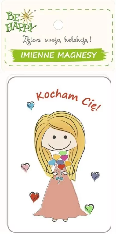 Magnes na lodówkę Kocham Cię! - tantis.pl