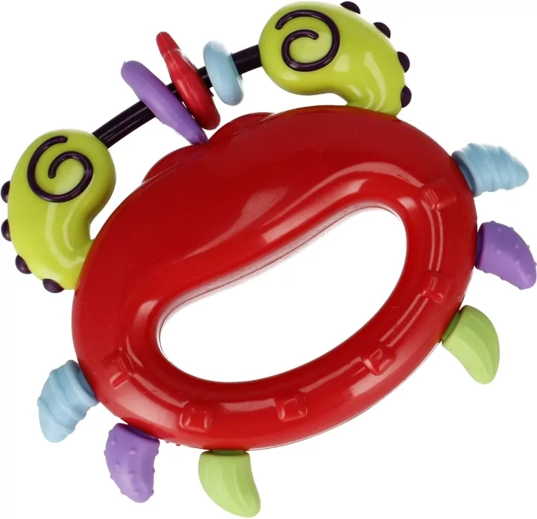 BAM BAM Grzechotka Krabik 17x20cm - tantis.pl