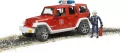 Jeep Wrangler Unlimited Rubicon. Straż Pożarna z figurką - tantis.pl