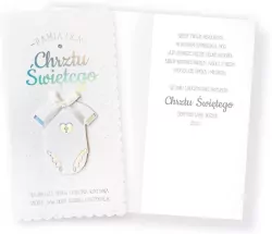 Karnet. Chrzest. PM-223