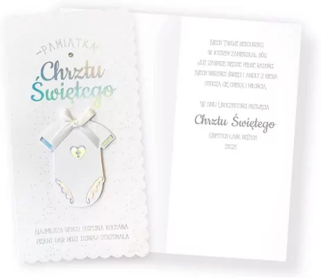 Karnet. Chrzest. PM-223