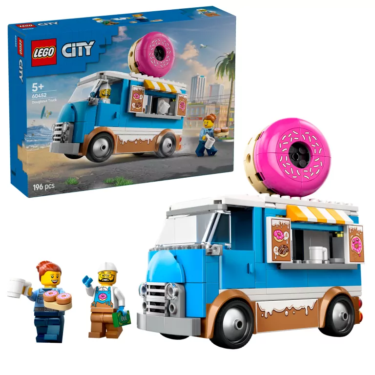LEGO® City. Mobilna pączkarnia 60452 - tantis.pl