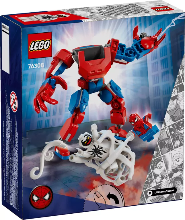 LEGO® Mech Spider-Mana kontra Anti-Venom 76308 - tantis.pl