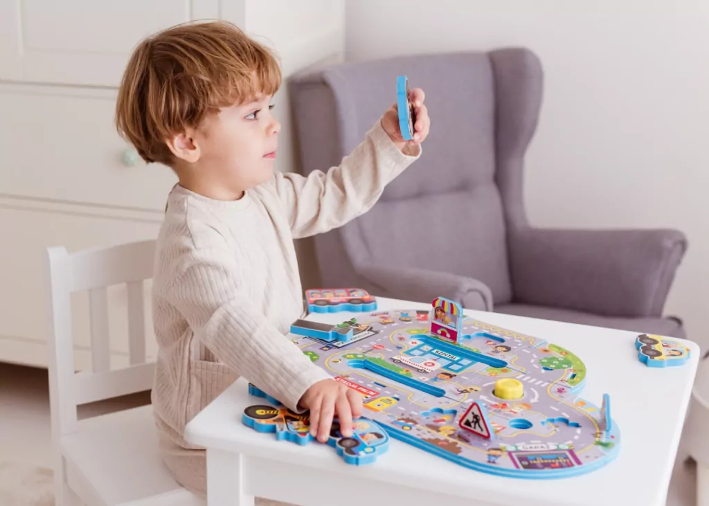 Puzzle. Dźwięki wokół nas. Miasto - tantis.pl