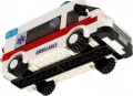 Klocki konstrukcyjne 255 elementów City Ambulans - tantis.pl