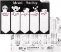 Plan lekcji z tabliczką mnożenia Minisy (25szt) - tantis.pl