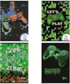 Zeszyt A4/32k linia dwukolor. Game Zone mix(15szt) - tantis.pl