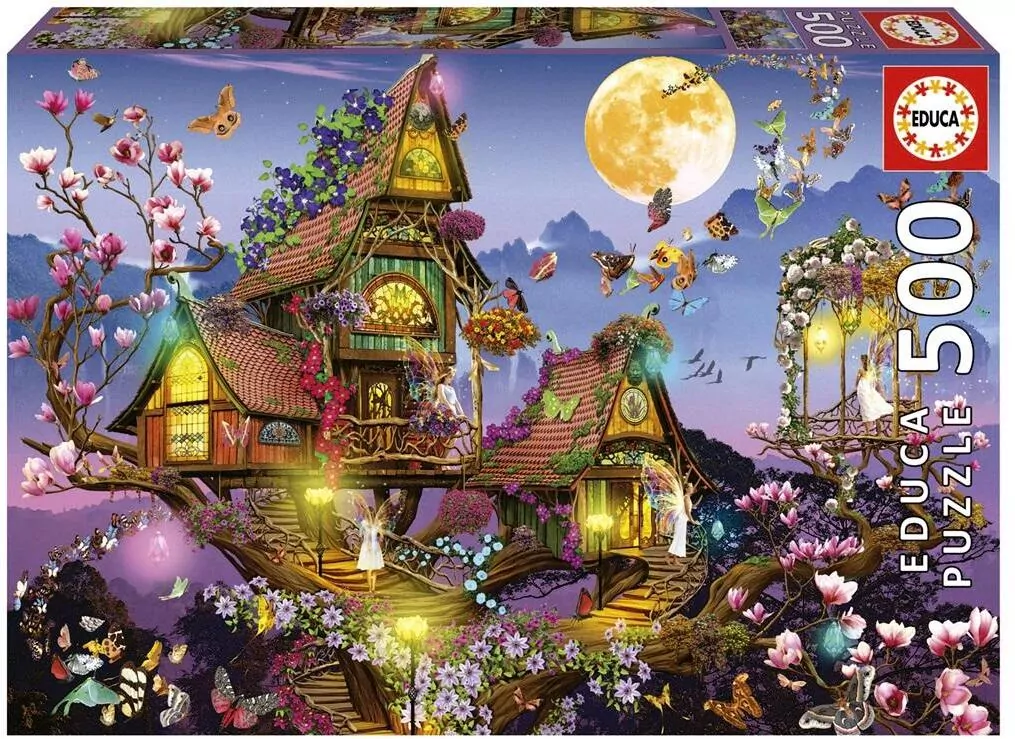 Puzzle 500 Magiczny dom - tantis.pl