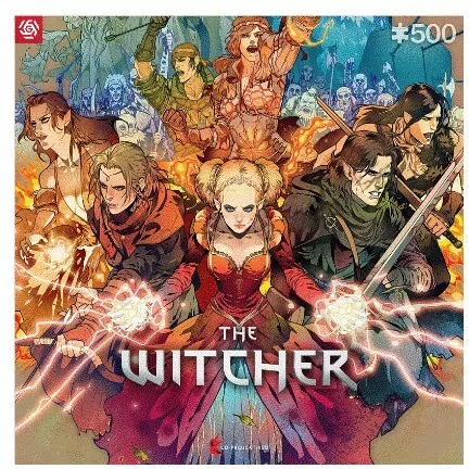 Puzzle 500. Wiedźmin: Scoia'tael - tantis.pl