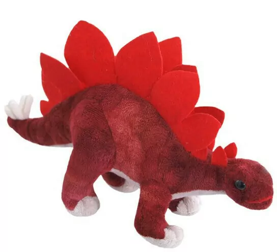 Stegozaur czerwony 30cm - tantis.pl
