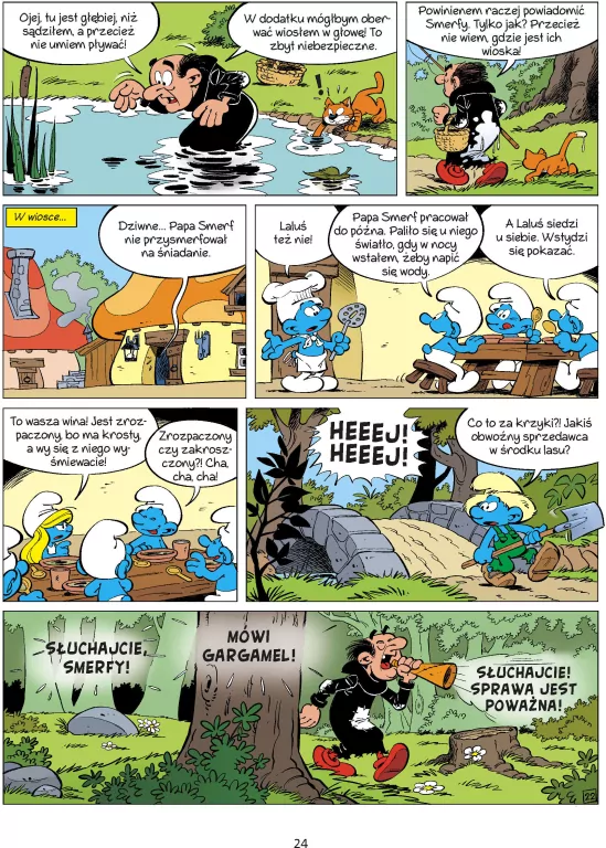 Gargamel, przyjaciel Smerfów. Smerfy. Tom 41 - tantis.pl