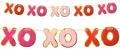 Girlanda papierowa XOXO 200cm - tantis.pl