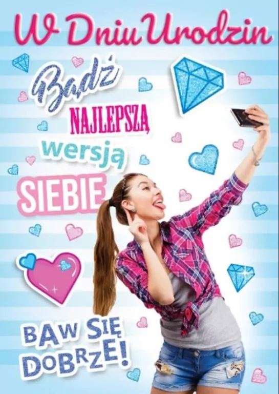 Karnet Bueno B6 + koperta wzór nr 01 Urodziny - tantis.pl