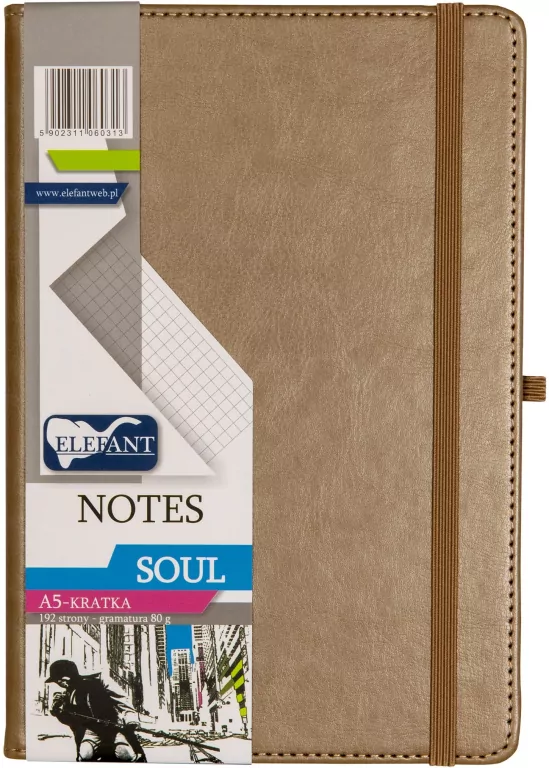 Notes A5 Soul szary - tantis.pl