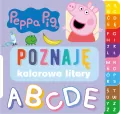 Świnka Peppa. Poznaję kolorowe litery - tantis.pl