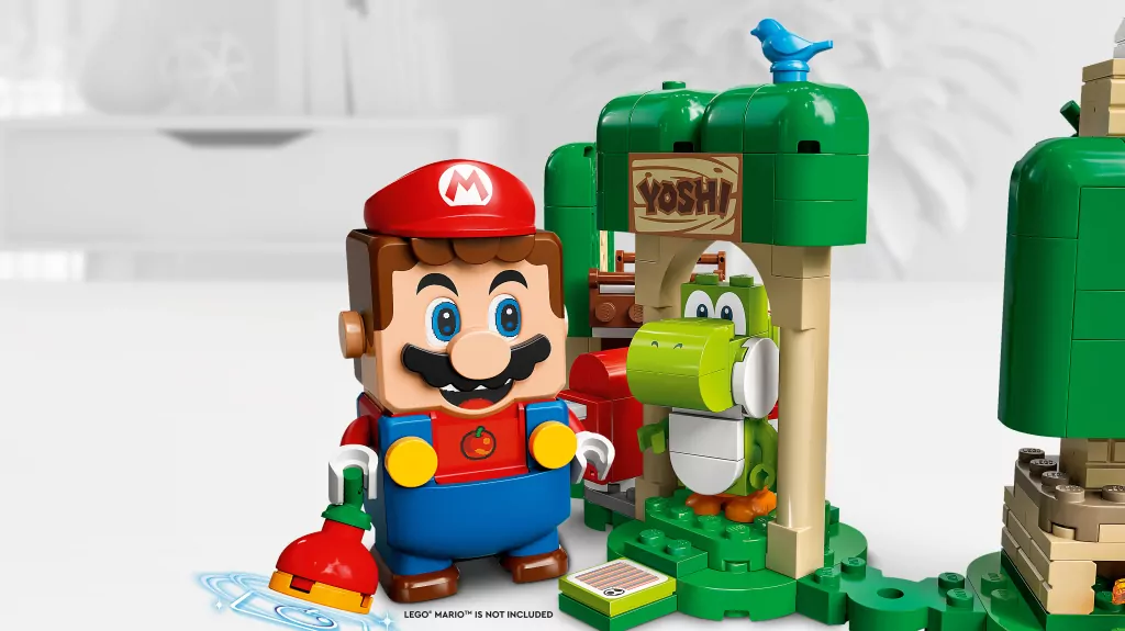 LEGO® Super Mario. Dom prezentów Yoshiego — zestaw rozszerzający. 71406 - tantis.pl