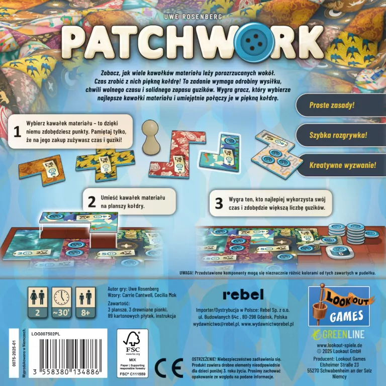 Patchwork (edycja polska) - tantis.pl