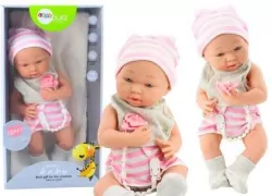 Lalka bobas w ubranku z akcesorami