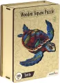 Puzzle 189 drewniane Żółw - tantis.pl