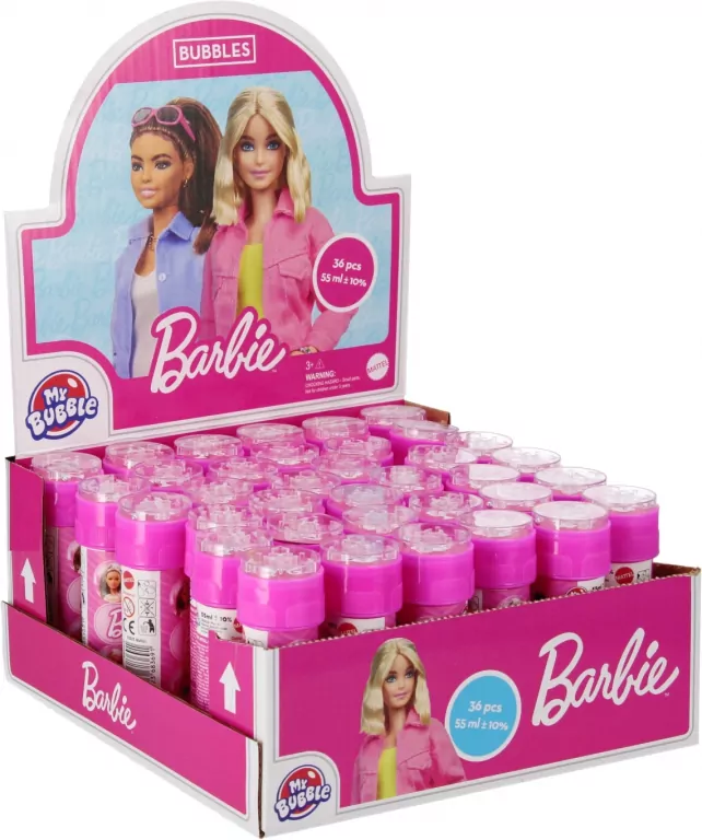 Bańki mydlane Barbie 55ml - tantis.pl