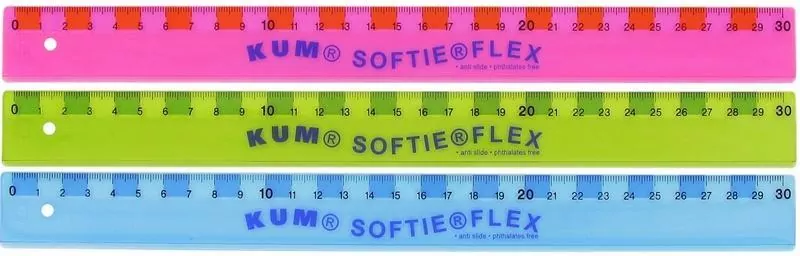 Linijka Softie Flex TB 30cm mix - tantis.pl