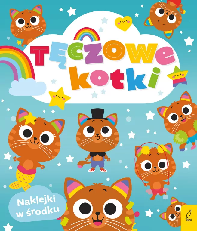 Tęczowe zwierzaki. Tęczowe kotki - tantis.pl