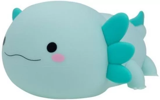 Lampka nocna LED Aksolotl niebieski