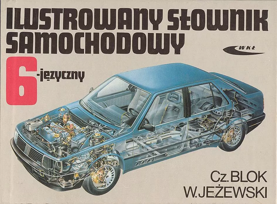 Ilustrowany słownik samochodowy 6-języczny - tantis.pl