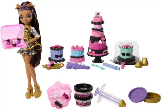 Monster High Straszysłodkie urodziny Tort i lalka - tantis.pl