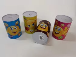 Skarbonka metalowa. Buźki. Mix