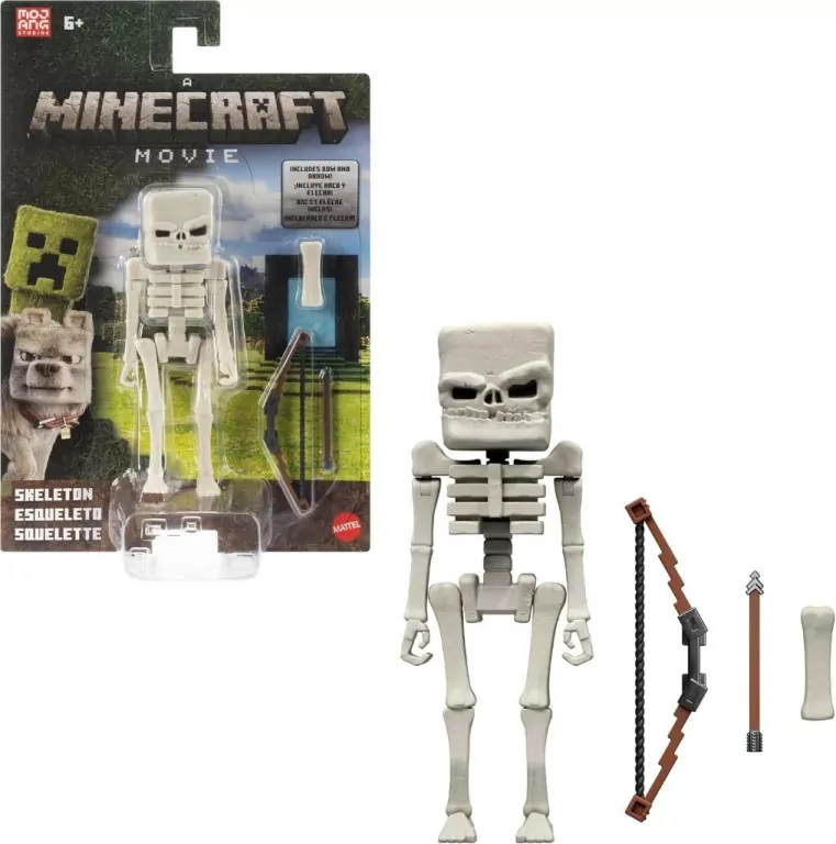 Minecraft Movie Figurka filmowa Skeleton - tantis.pl