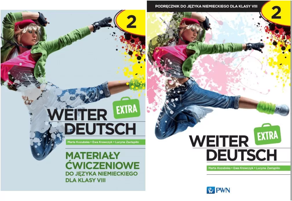 Pakiet: Weiter Deutsch Extra 2. Podręcznik / Materiały ćwiczeniowe do języka niemieckiego dla klasy VIII - tantis.pl