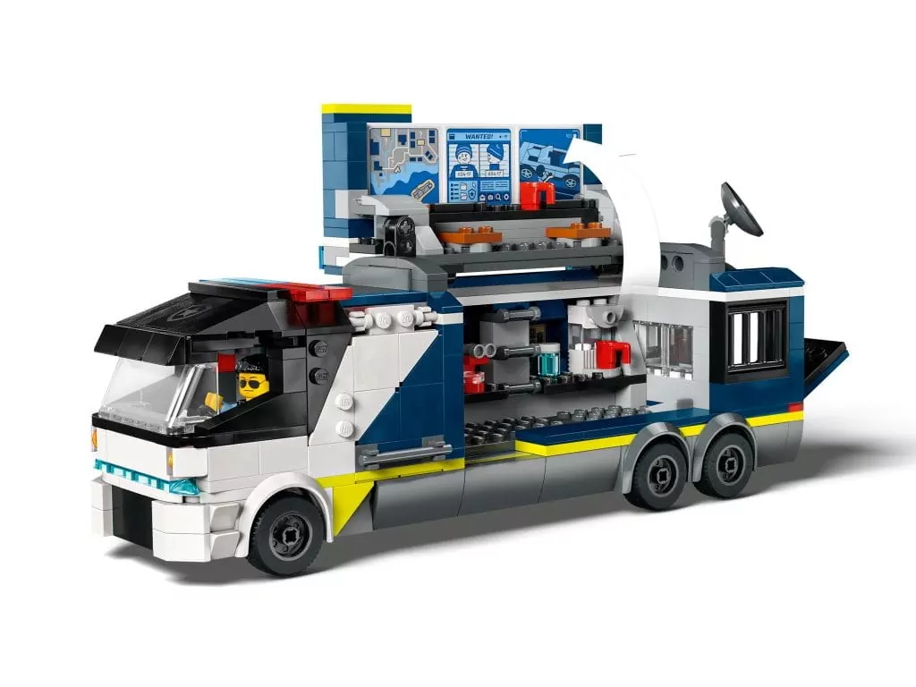 LEGO® CITY. Policyjna ciężarówka z laboratorium kryminalnym 60418 - tantis.pl