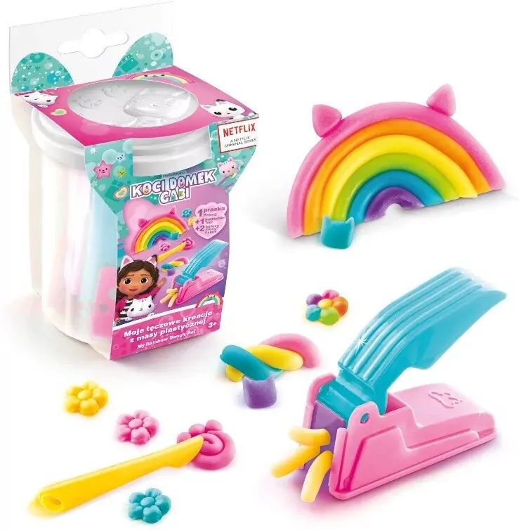 Koci Domek Gabi. Moje tęczowe kreacje - biały - tantis.pl