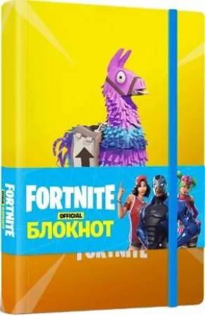 Notatnik A5 linia. Fortnite. Lama. Wer. ukraińska - tantis.pl
