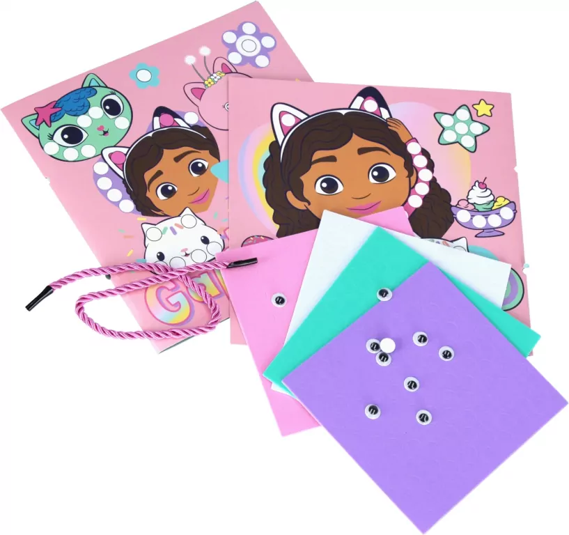 Zestaw kreatywny Książeczka z mozaikami Gabbys - tantis.pl