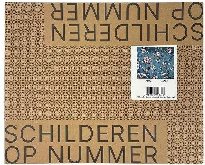 Malowanie po numerach Ptaki 40x50 - tantis.pl