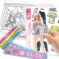 Barbie zestaw kreatywny z naklejkami - tantis.pl
