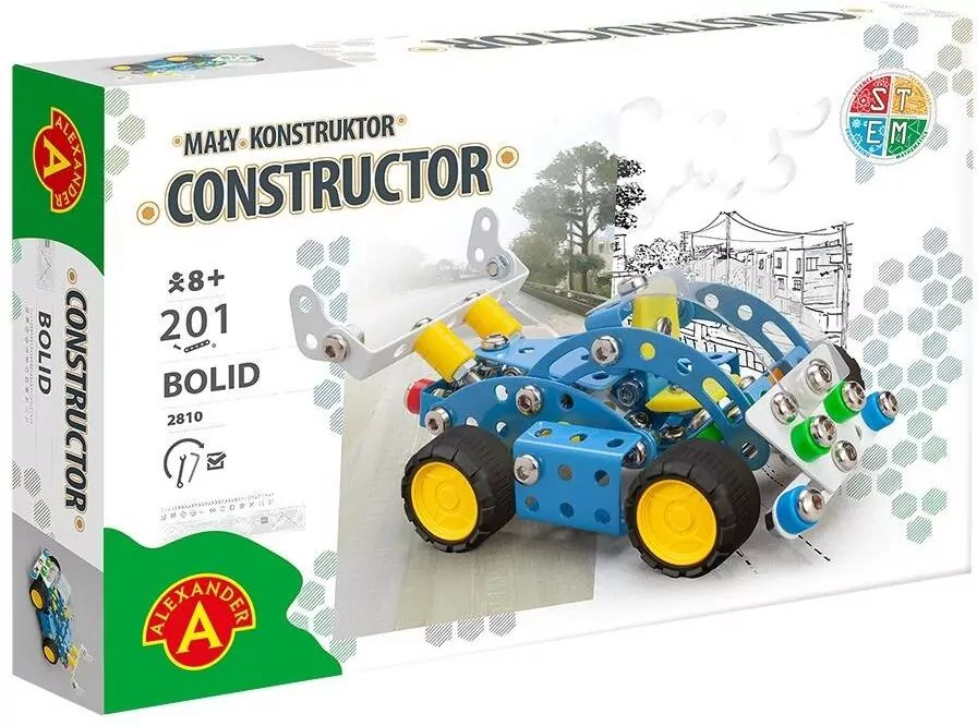 Mały Konstruktor. Bolid - tantis.pl