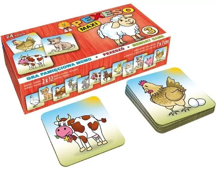 Gra pamięciowa Memo Lux 3 - tantis.pl