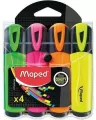 Zakreślacz Fluo Peps 4 kolory MAPED - tantis.pl