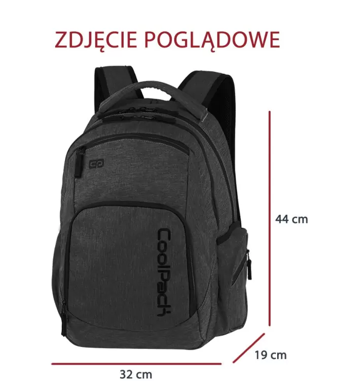 Plecak młodzieżowy Coolpack Break Snow Green - tantis.pl