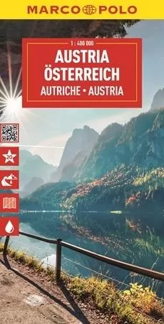 Mapa drogowa Austria 1:400 000 - tantis.pl