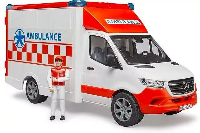 MB Sprinter Ambulans z figurką ratownika - tantis.pl