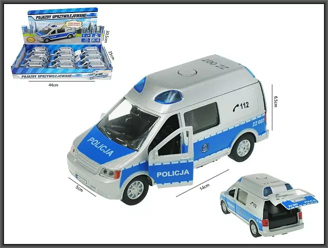 Policja Van ze światłem i dźwiękiem - tantis.pl