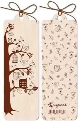 Zakładka drewniana Drzewo życia