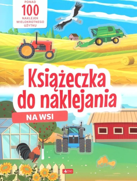 Na wsi. Książeczka do naklejania - tantis.pl