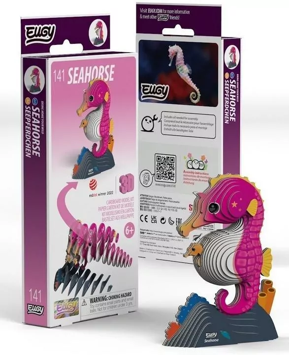 Konik Morski Eugy. Eko Ukladanka 3D - tantis.pl