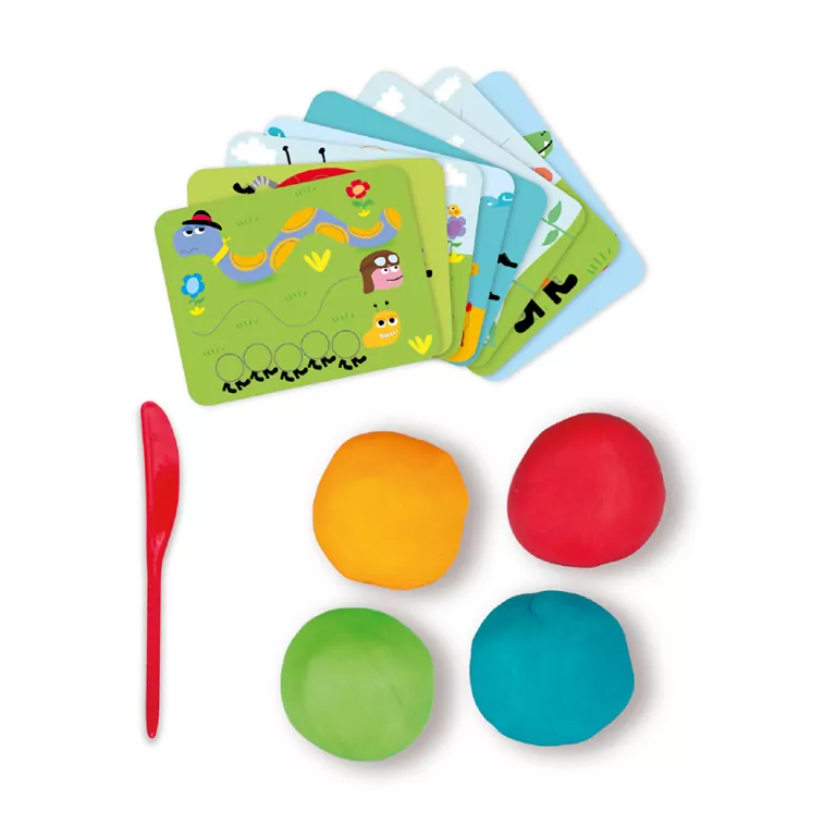 Plastusiowe zabawy - wałkowanie. Genialny dzieciak - tantis.pl