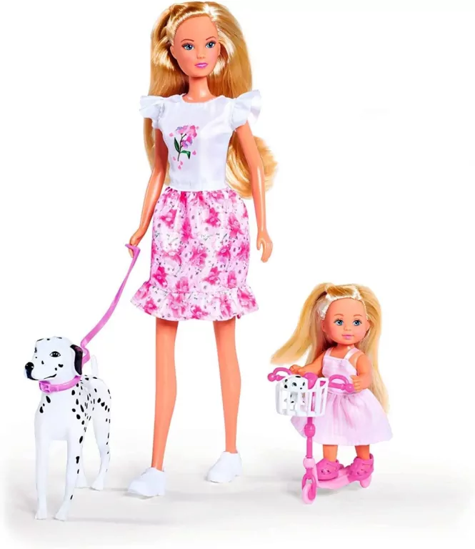Steffi i Evi na spacerze z psem - tantis.pl